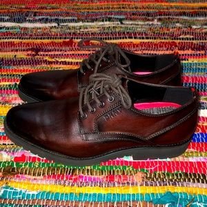 Men’s Dark Brown Leather Oxfords